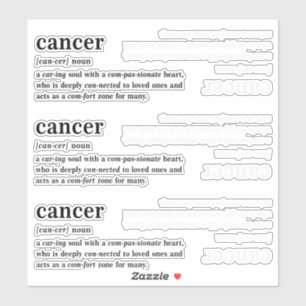 Cancer Definition Aesthetic Astrology Gift