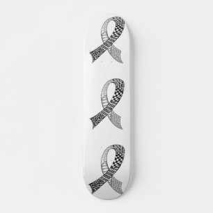 Cancer Disease Awareness Ribbon Pick Any Colour Skateboard