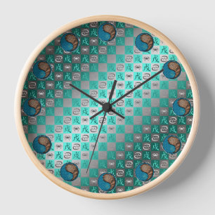 Cancer & Earth Dog Clock