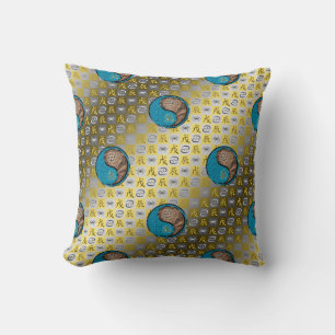 Cancer & Earth Dragon Cushion