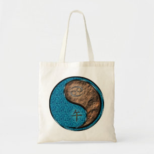 Cancer & Earth Horse Tote Bag