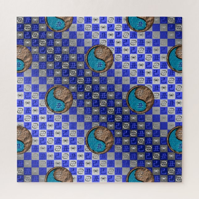 Cancer & Earth Ox Jigsaw Puzzle (Vertical)