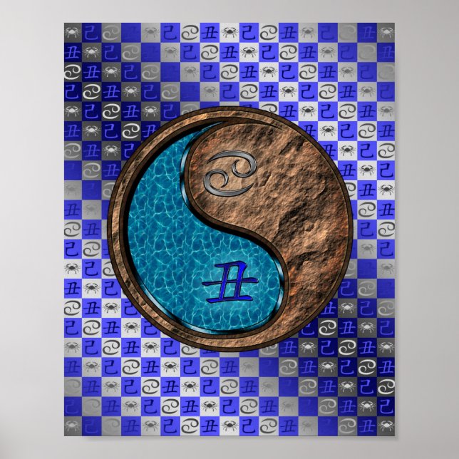 Cancer & Earth Ox Poster (Front)