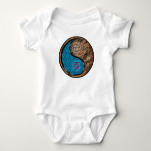 Cancer & Earth Rooster Baby Bodysuit
