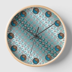 Cancer & Earth Snake Clock