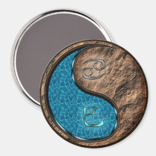 Cancer & Earth Snake Magnet