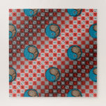 Cancer & Earth Tiger Jigsaw Puzzle<br><div class="desc">For those born under the sign of Cancer in the Year of the Earth Tiger.</div>