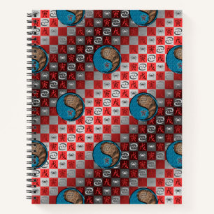 Cancer & Earth Tiger Notebook