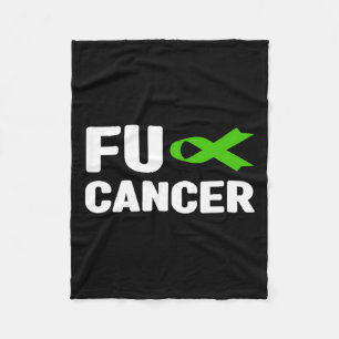 Cancer - Fck Bile Duct Cancer Awareness 4 Fleece Blanket
