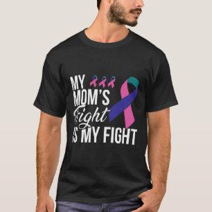 Cancer Fight Cancer Ribbon 18 T-Shirt