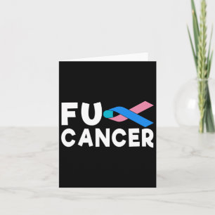 Cancer Fight Cancer Ribbon 21  Card