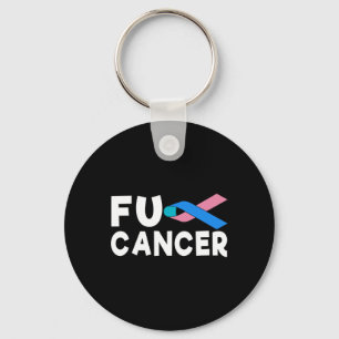 Cancer Fight Cancer Ribbon 21  Key Ring