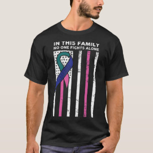 Cancer Fight Cancer Ribbon 28 T-Shirt