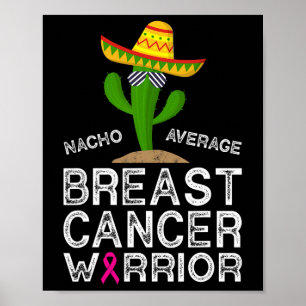 Cancer Fighting Support Funny Cancer Fighter Warri Poster
