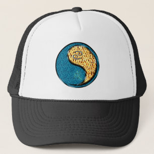 Cancer & Fire Dog Trucker Hat