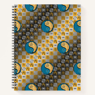 Cancer & Fire Horse Notebook