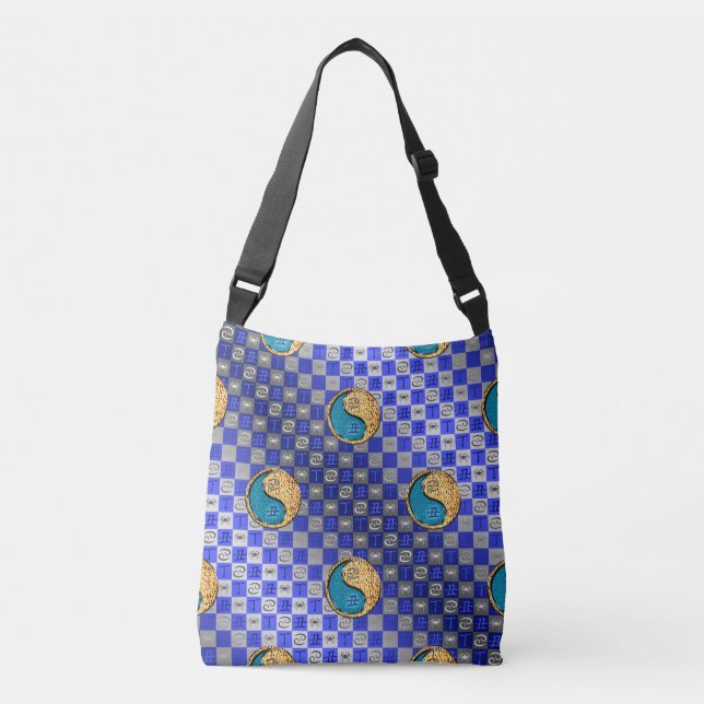 Cancer & Fire Ox Crossbody Bag (Front)