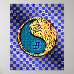 Cancer & Fire Ox Poster