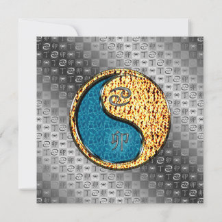 Cancer & Fire Rabbit Card