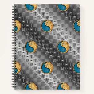 Cancer & Fire Rabbit Notebook