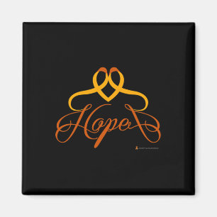 Cancer Free Leukaemia Awareness Think Orange Hope  Magnet
