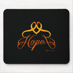 Cancer Free Leukaemia Awareness Think Orange Hope  Mouse Pad