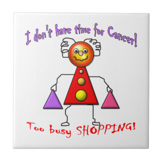 Cancer Free Shopper Tile