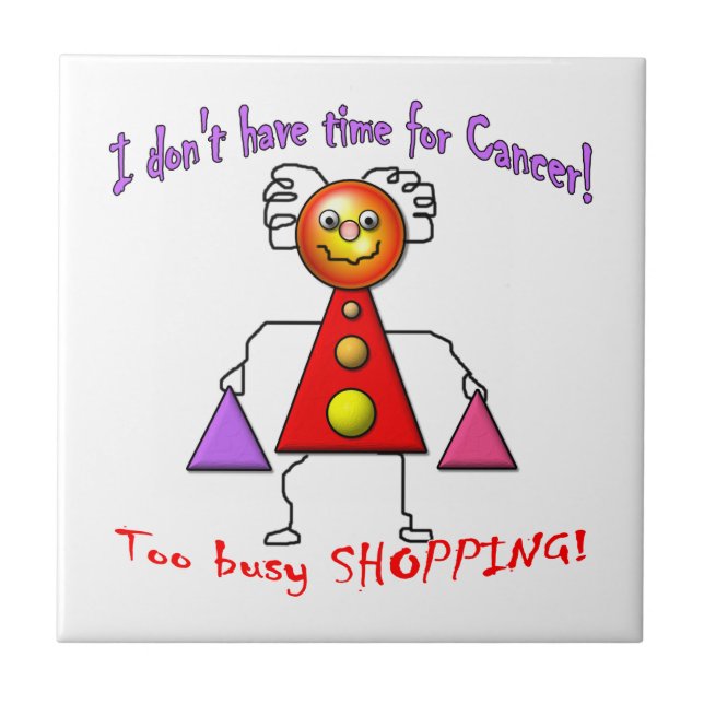 Cancer Free Shopper Tile (Front)