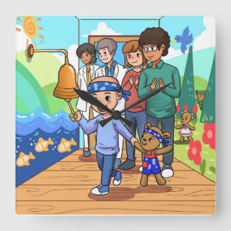 Cancer Free Survivor Wall Clock