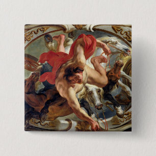 Cancer, from the Signs of the Zodiac 15 Cm Square Badge