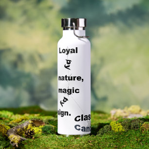 Cancer Fun & Inspiring Design for Daily Use & Gift Water Bottle