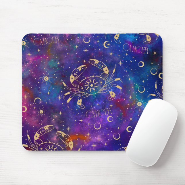 Cancer Galaxy  Mouse Pad (With Mouse)