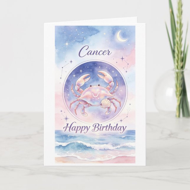 Cancer happy birthday card (Front)