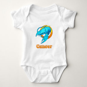 Cancer illustration baby bodysuit