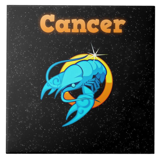 Cancer illustration tile (Front)