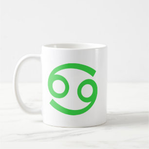 Cancer in Green Coffee Mug