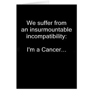 Cancer Incompatibility