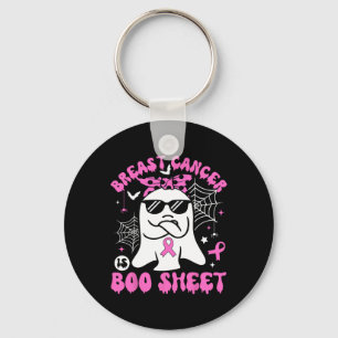 Cancer Is Boo Sheet Breast Cancer Warrior Hallowee Key Ring