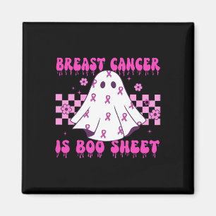 Cancer Is Boo Sheet Halloween Magnet