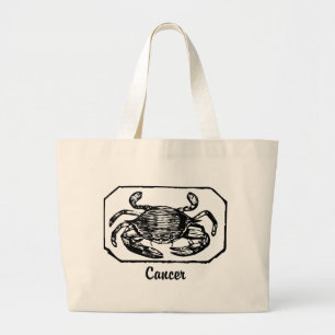 Cancer Large Tote Bag
