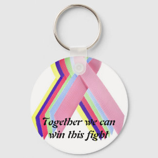 Cancer Logo Key Ring