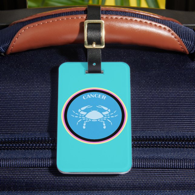 Cancer Luggage Tag  (Front Insitu 2)