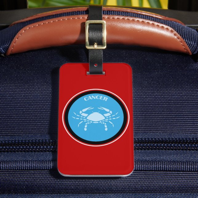 Cancer Luggage Tag  (Front Insitu 2)