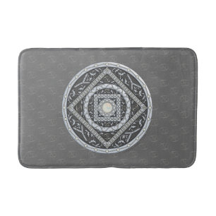 Cancer Mandala Bath Mat