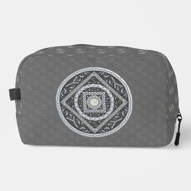Cancer Mandala Dopp Kit (Front)