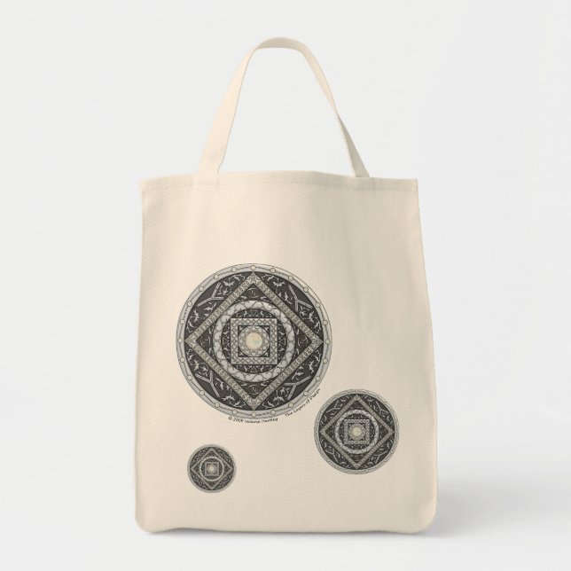Cancer Mandala Tote Bag (Front)