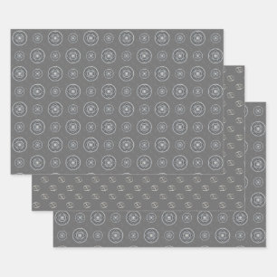 Cancer Mandala Wrapping Paper Set