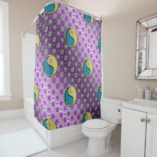 Cancer & Metal Boar Shower Curtain