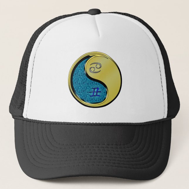 Cancer & Metal Ox Trucker Hat (Front)