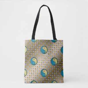 Cancer & Metal Rat Tote Bag